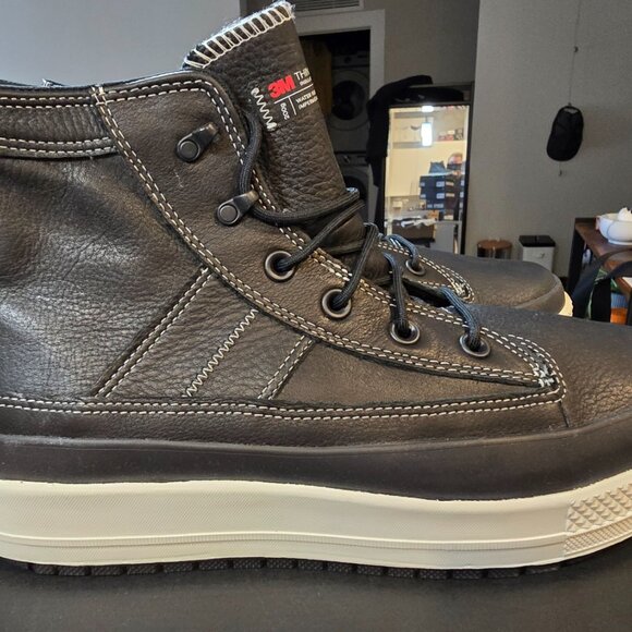 Converse Chuck Taylor All Star Equip Waterproof Black A08555C Men Shoes Sz 10 - Picture 6 of 10